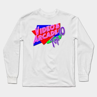 Video & Arcade Top 10 Long Sleeve T-Shirt